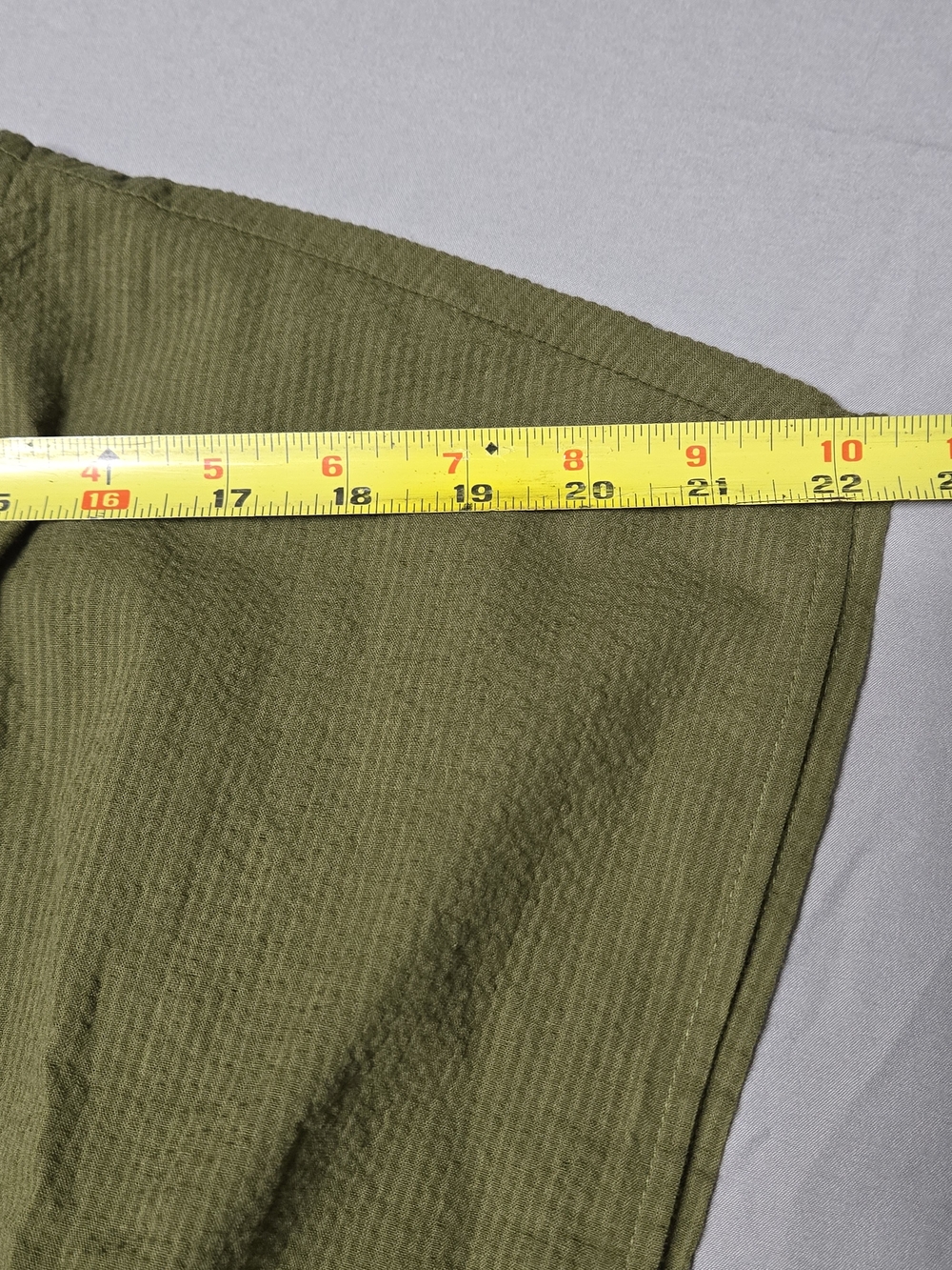 Madewell Sz Small Olive Green Smocked-Waist Maxi Dress - Picture 7 of 9